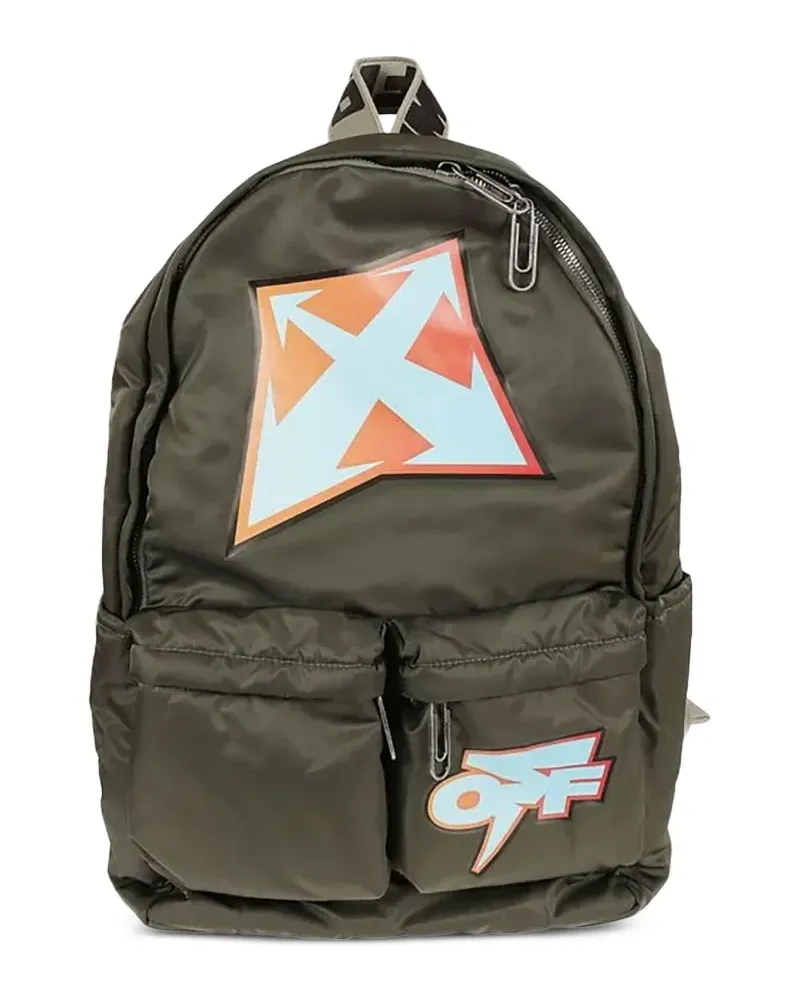 OFF-WHITE Arrow Easy "Military" Rucksack - Grün Grün
