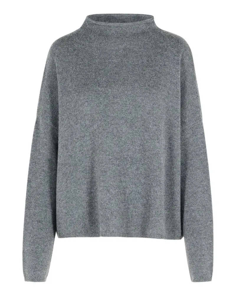 Lisa Yang Sandy Pullover mit U-Boot-Ausschnitt - Grau Grau
