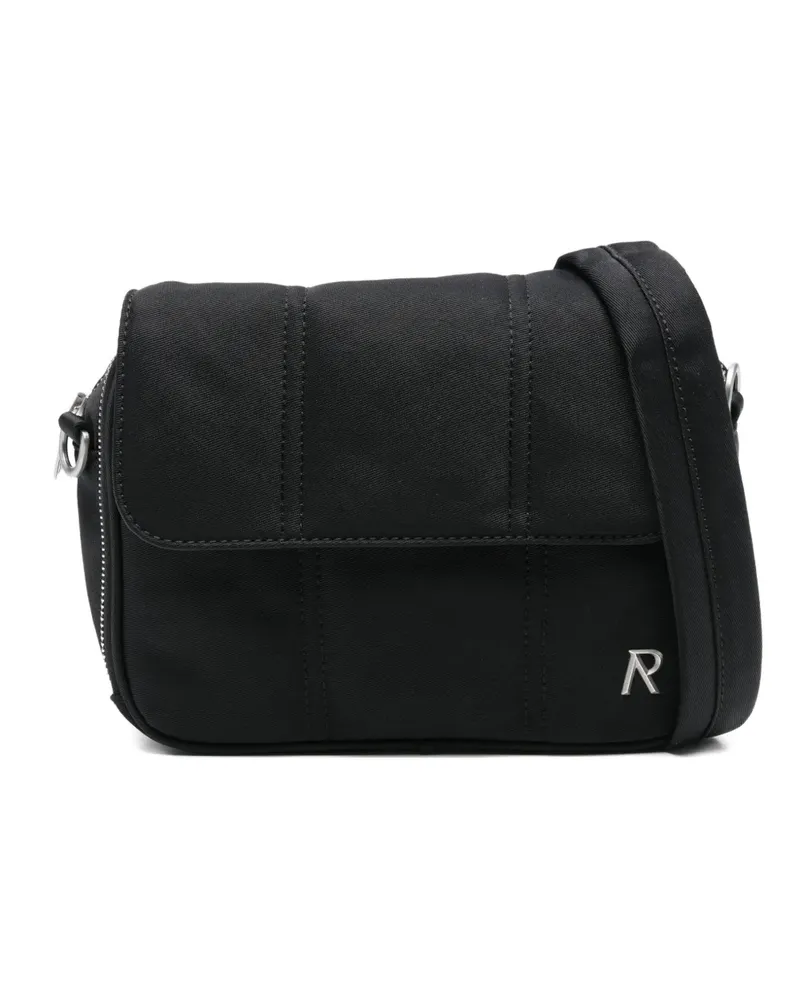 REPRESENT quilted logo cross body bag - Schwarz Schwarz