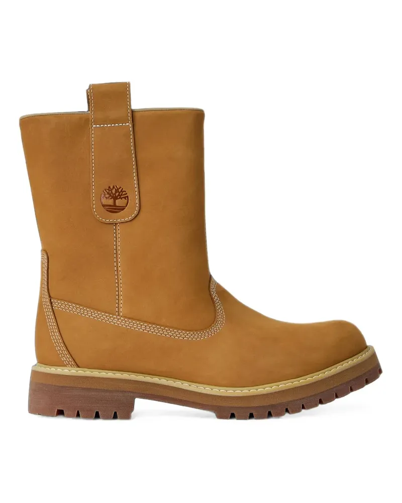 Timberland Heritage stitched-detail pull-on boots - Braun Braun