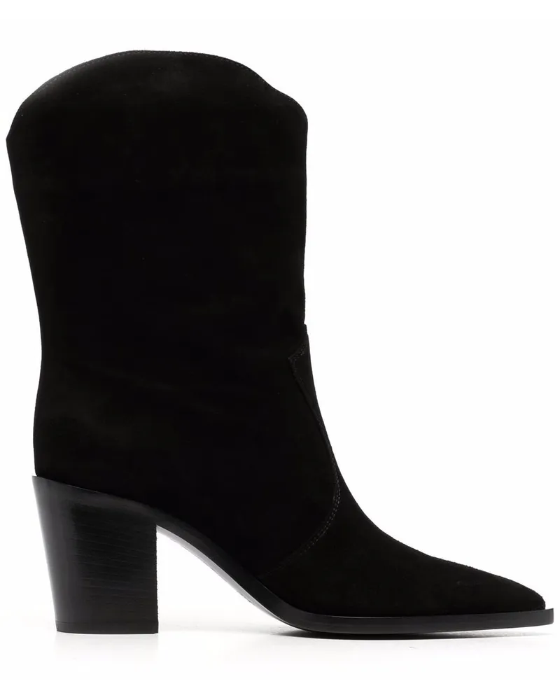 Gianvito Rossi Denver Stiefeletten - Schwarz Schwarz