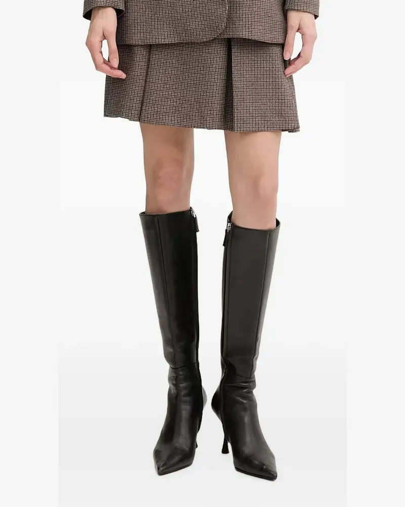 Morgan houndstooth horsebit-detail skirt - Mehrfarbig Mehrfarbig