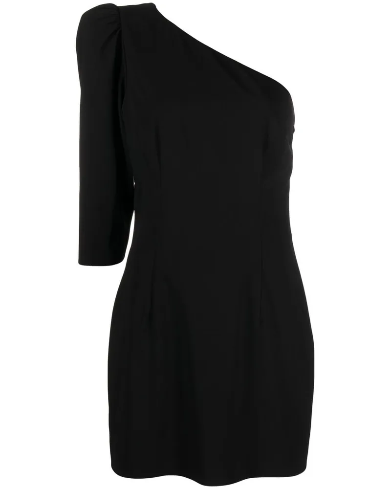 Dsquared2 Kleid mit Logo-Schild - Schwarz Schwarz