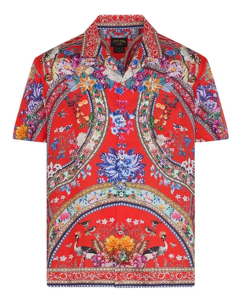 Camilla Summer Palace short-sleeve shirt - Rot Rot