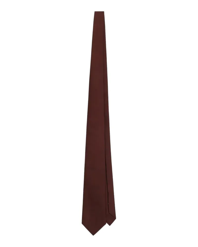 Dolce & Gabbana Krawatte aus Satin-Jacquard - Braun Braun