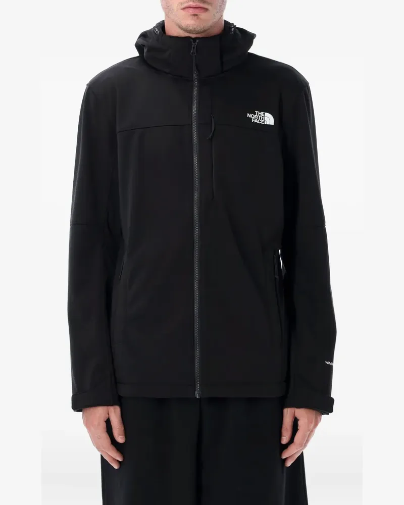The North Face logo-print jacket - Schwarz Schwarz