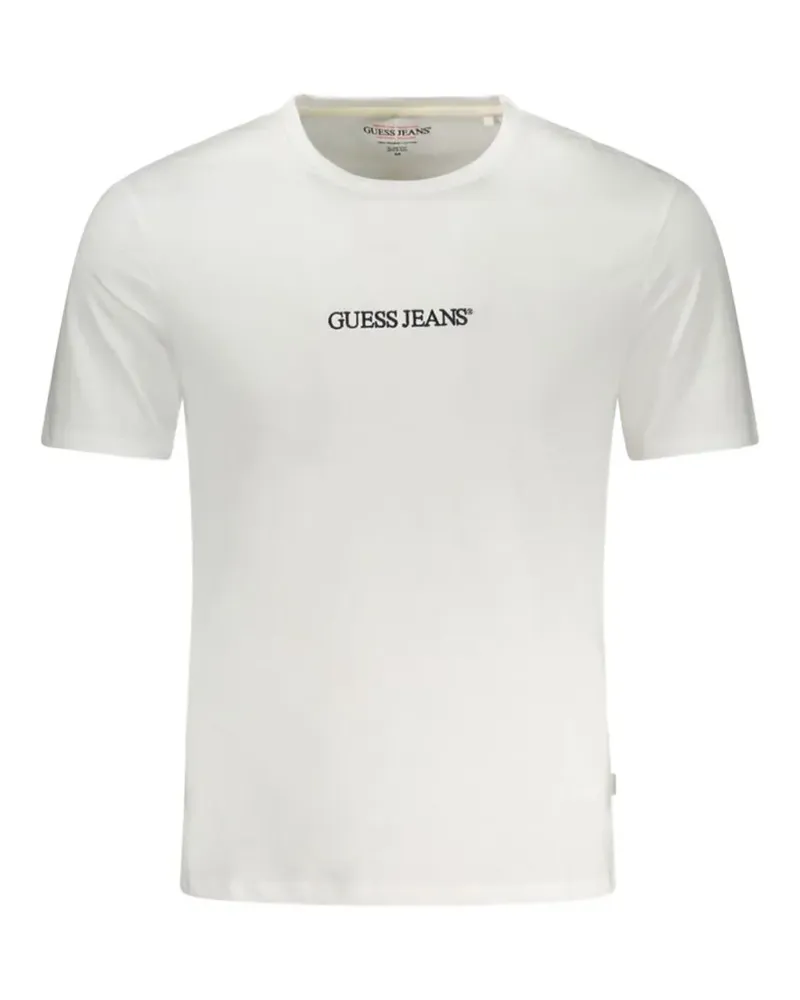 Guess logo-print cotton T-shirt - Weiß Weiß