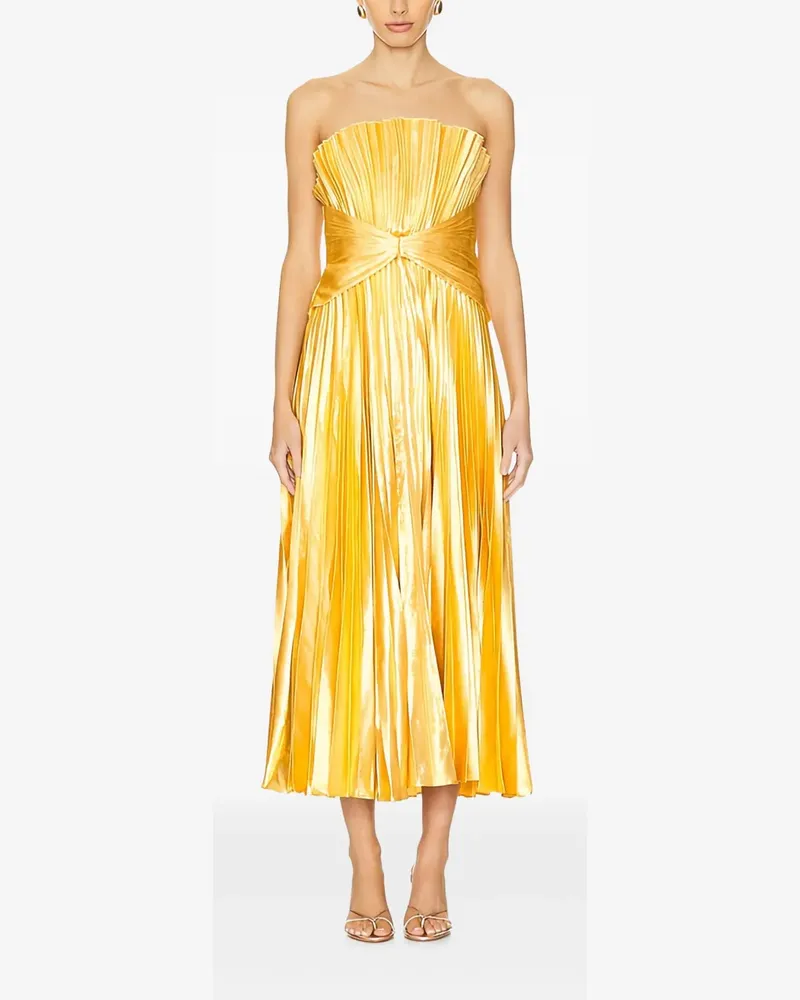 Acler Hatchford Kleid - Gelb Gelb