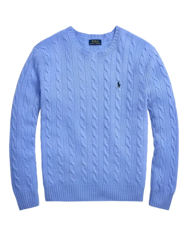 Ralph Lauren Pullover mit Zopfmuster - Blau Blau