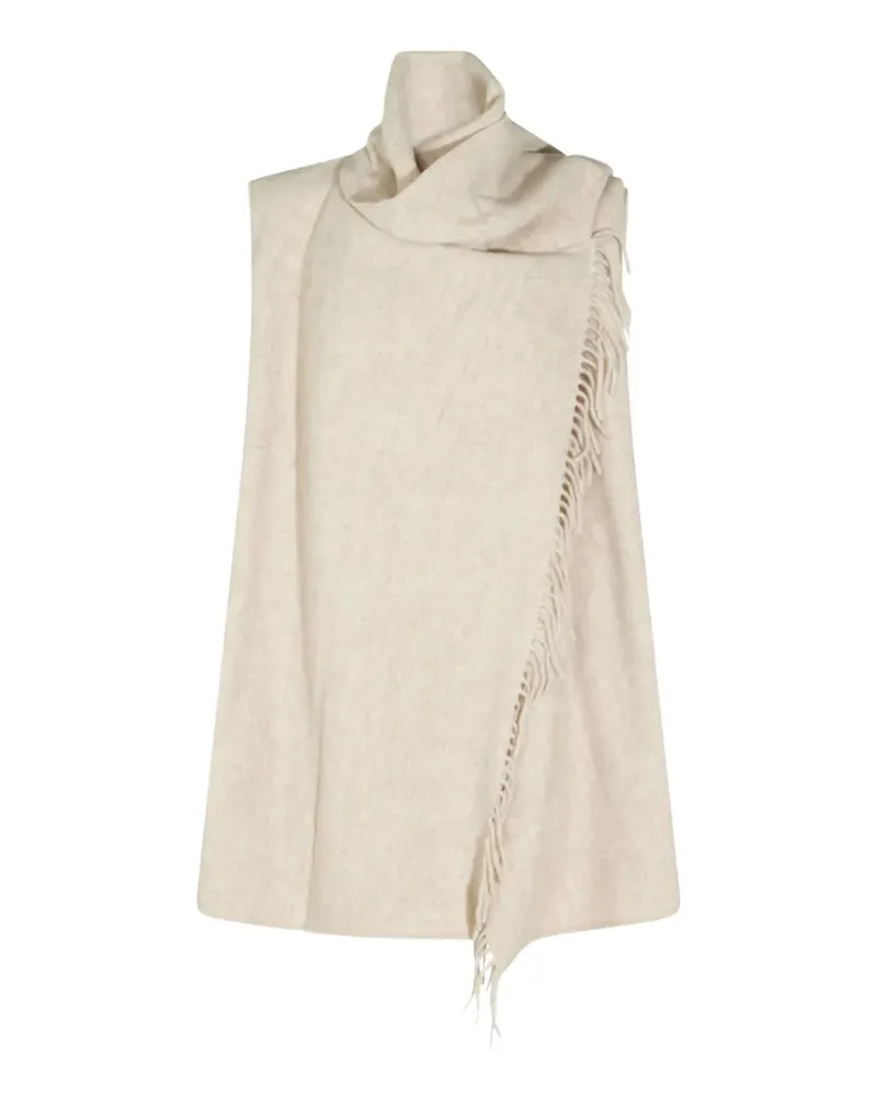 Fabiana Filippi fringed waistcoast - Nude Nude