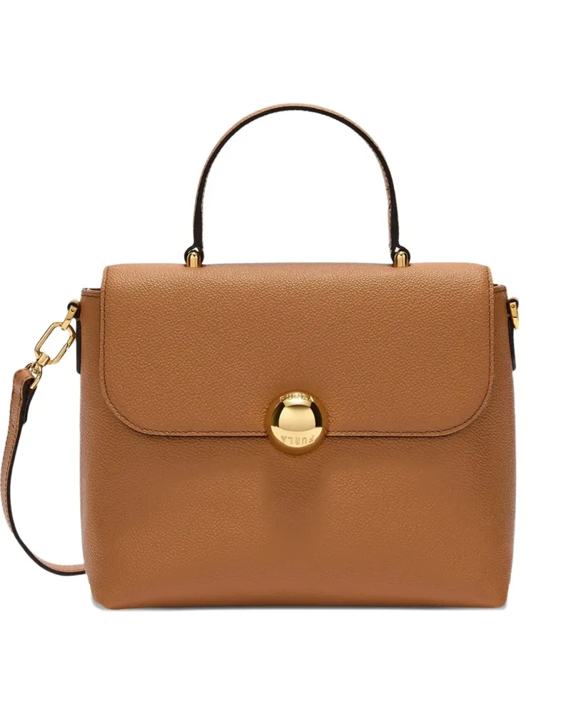 Furla Dome Satchel-Tasche mit Henkel - Braun Braun