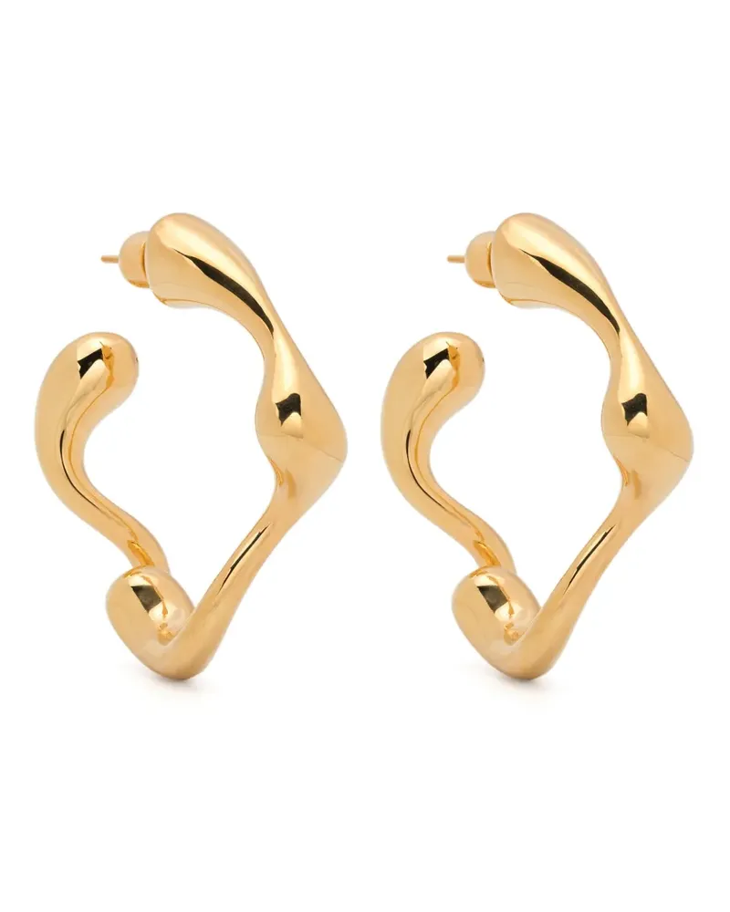 Maria Black large Splash single earring - Gold Gold