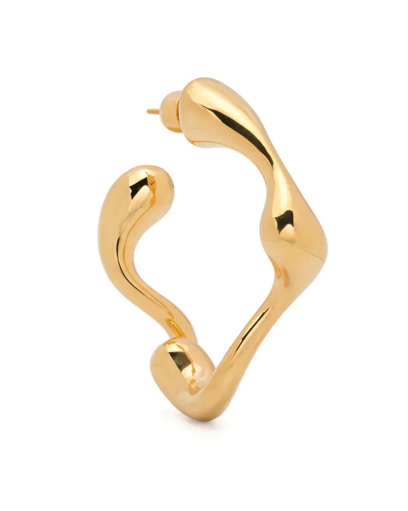 Maria Black large Splash single earring - Gold Gold