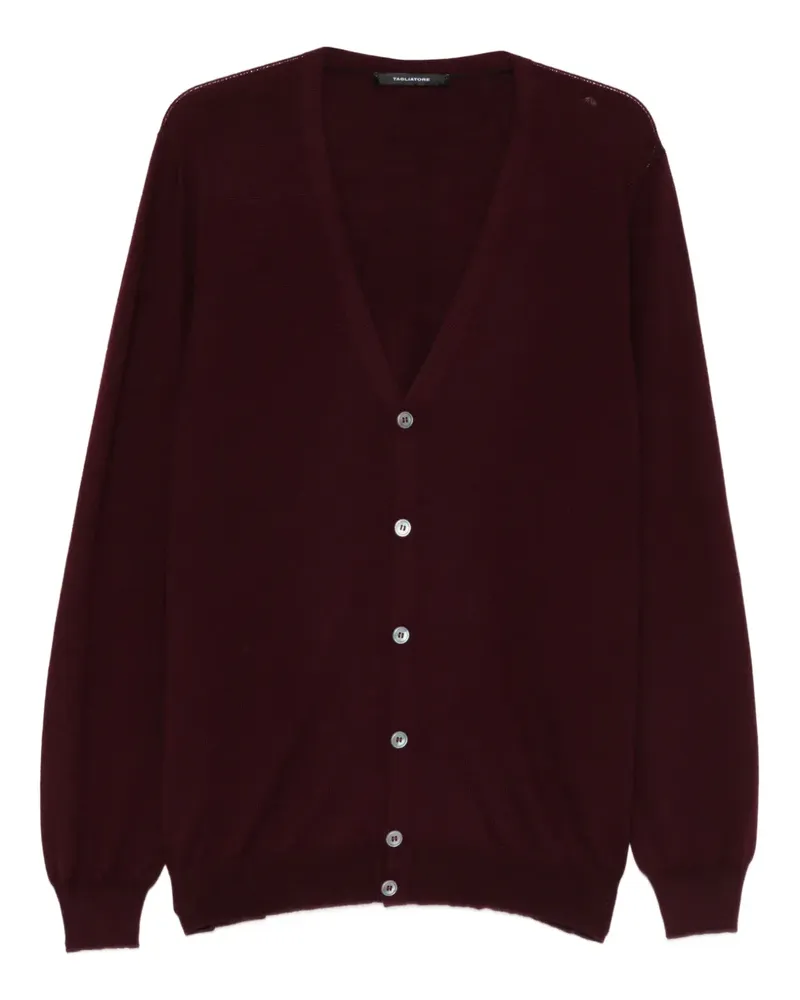 Tagliatore kieran buttoned cardigan - Rot Rot