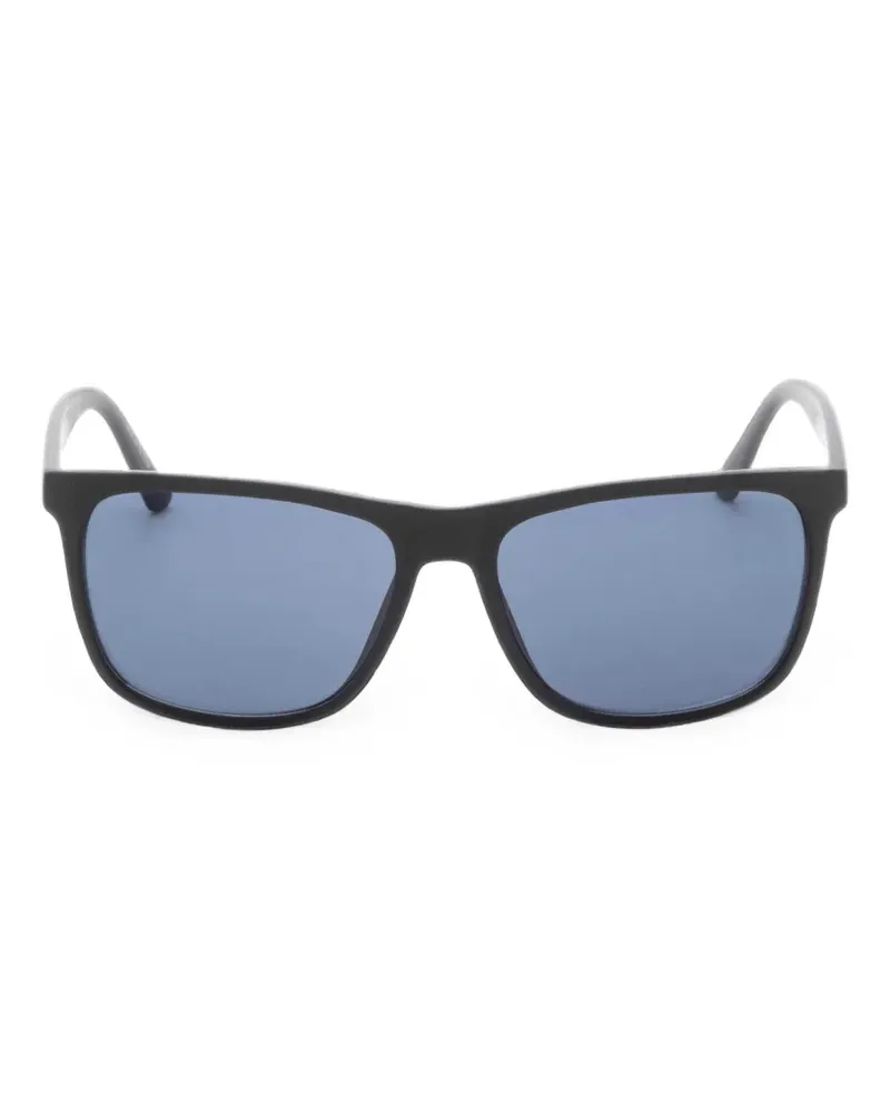 Calvin Klein Sonnenbrille mit eckigem Gestell - Schwarz Schwarz