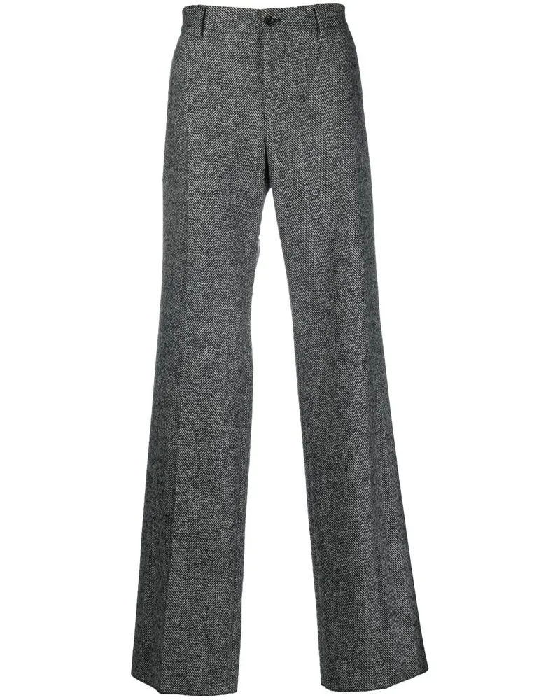 Dolce & Gabbana Hose mit geradem Bein - Grau Grau