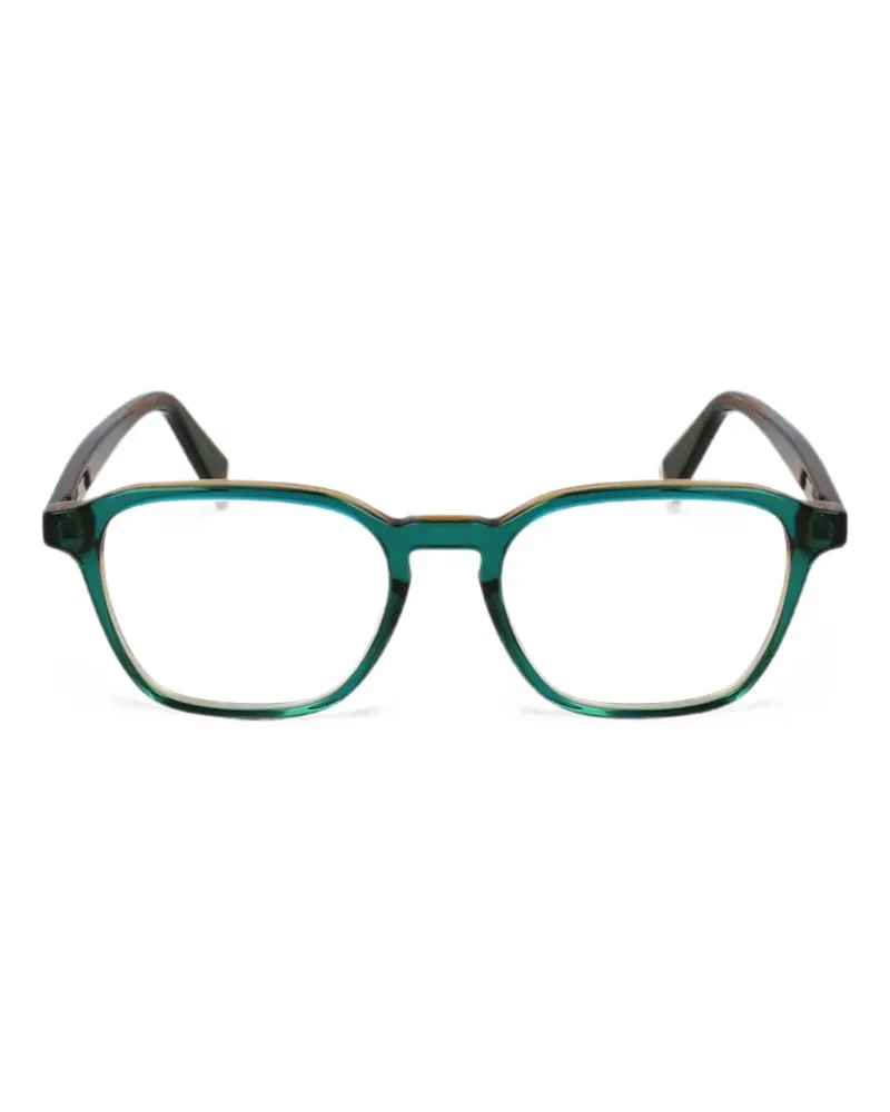 Paul Smith Adbroke Brille mit geometrischem Gestell - Grün Grün