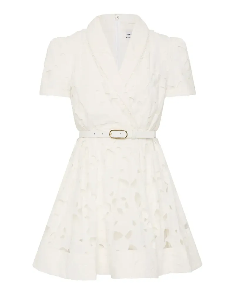 Rebecca Vallance St Ives Minikleid - Weiß Weiß