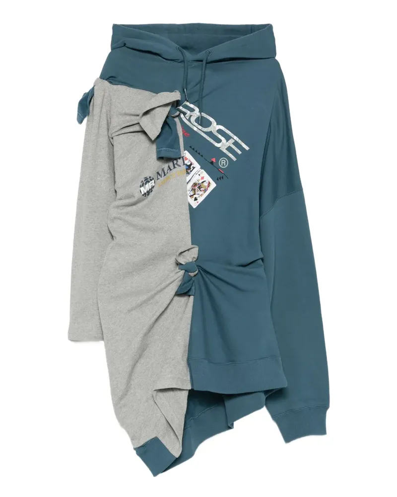 Martine Rose Collage Hoodie - Grau Grau