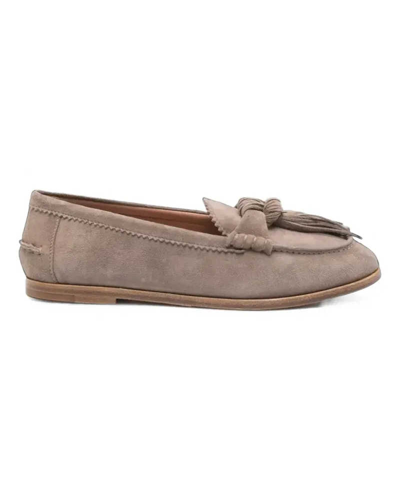Aquazzura Freddie Mokassins - Grau Grau