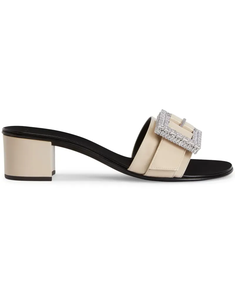 Giuseppe Zanotti Miss Buckle Sandalen 40mm - Nude Nude