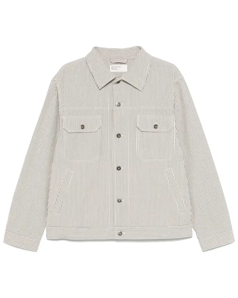 Universal Works Derby Jacke Grau