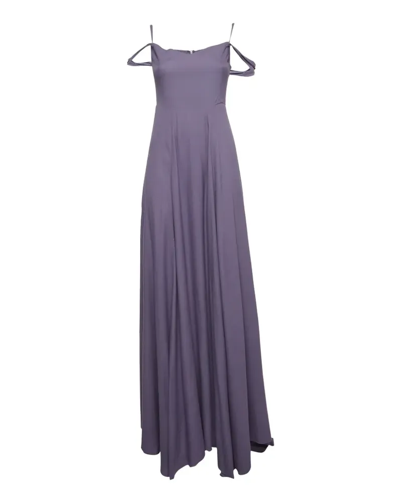 Reformation Schulterfreies Maxikleid - Violett Violett