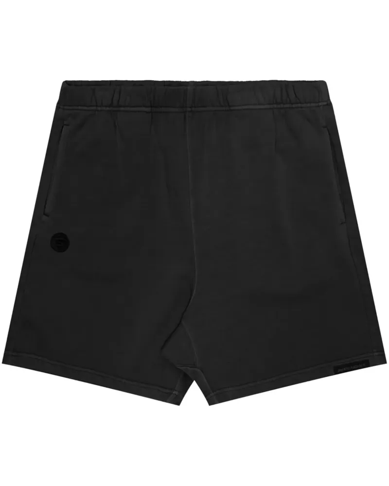 BAPE Shorts mit Logo-Stickerei - Schwarz Schwarz