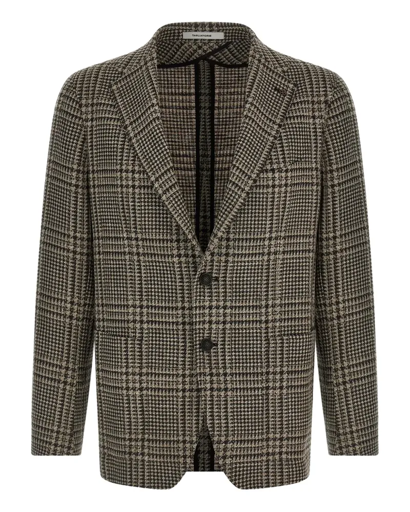 Tagliatore houndstooth blazer - Braun Braun