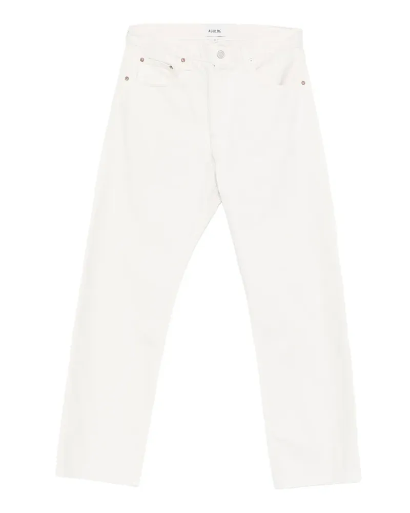 AGOLDE Magnus cotton jeans - Weiß Weiß