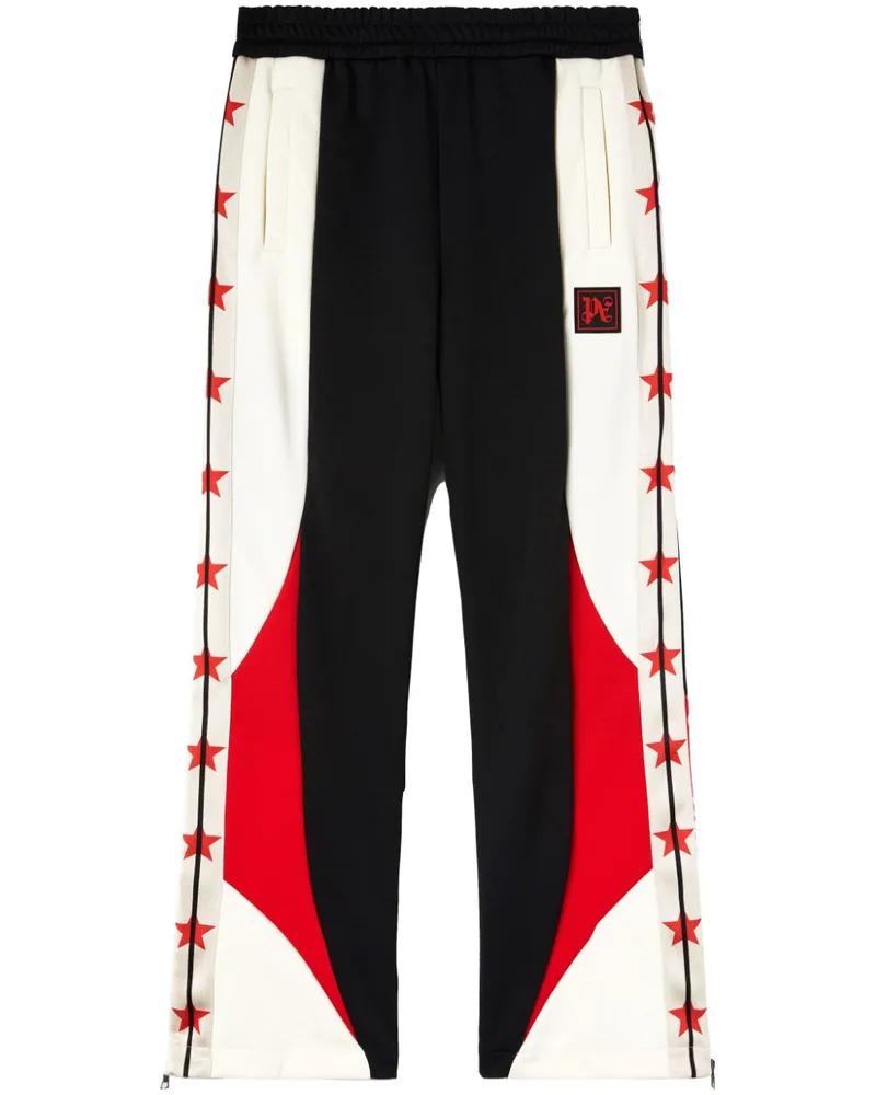 Palm Angels Paxhaas Jogginghose mit Kontrasteinsätzen - Schwarz Schwarz