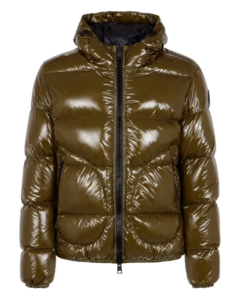 Herno Gesteppte Kapuzenjacke - Grün Grün