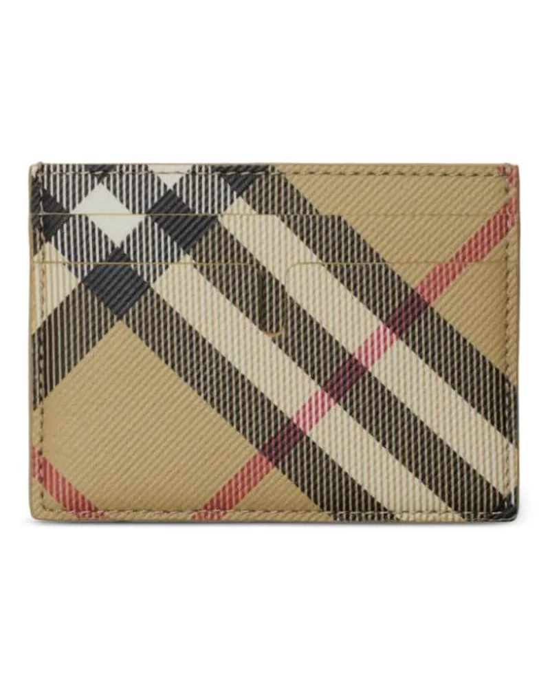 Burberry Nova Check Kartenetui - Nude Nude