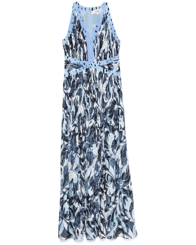 Diane von Furstenberg Levada Kleid - Blau Blau