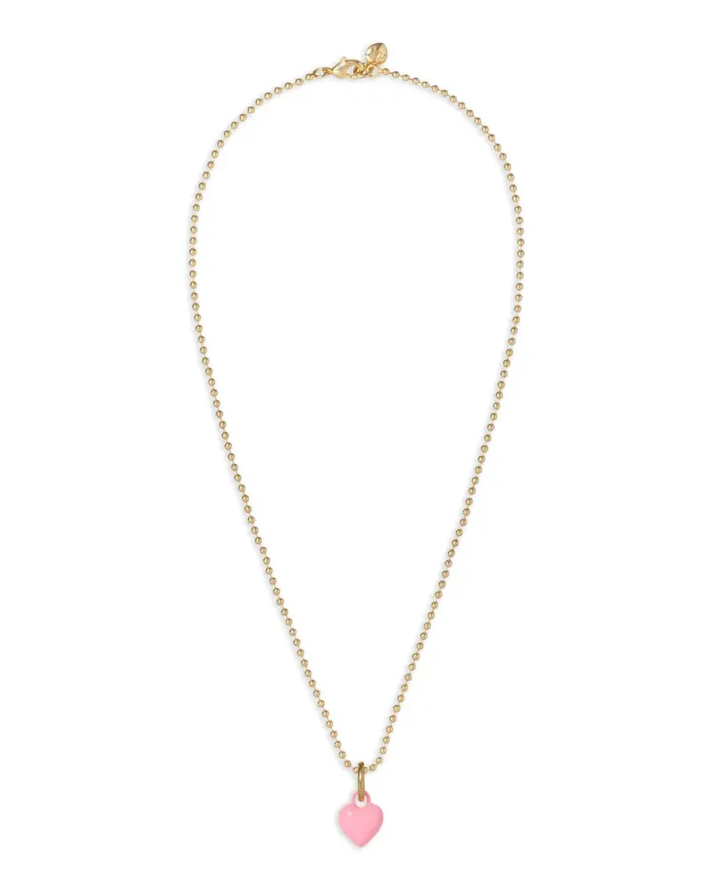 Roxanne Assoulin Itsy Bitsy heart-charm necklace - Gold Gold