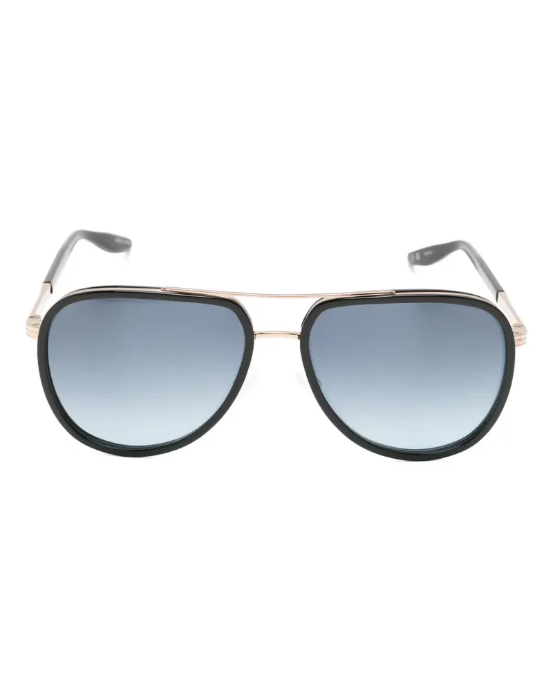Barton Perreira Cani Sonnenbrille - Schwarz Schwarz