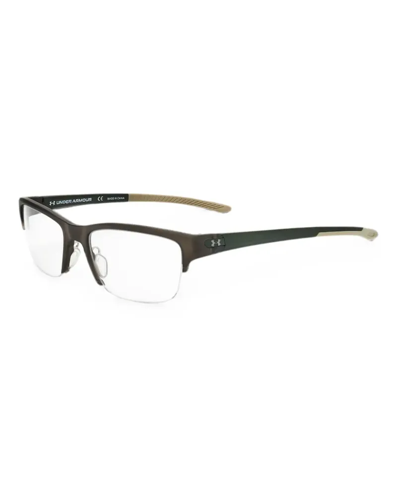Under Armour Brille mit eckigem Gestell - Grau Grau