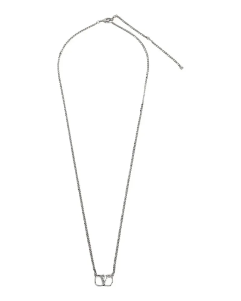 Valentino Garavani VLogo Signature Halskette - Silber Silber