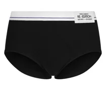 Gerippter Brando Slip - Schwarz