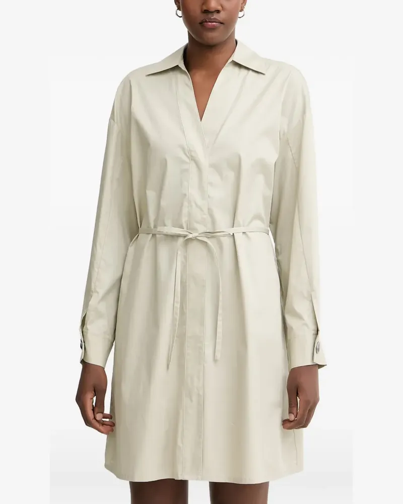 Armani Exchange Hemdkleid mit Gürtel - Nude Nude
