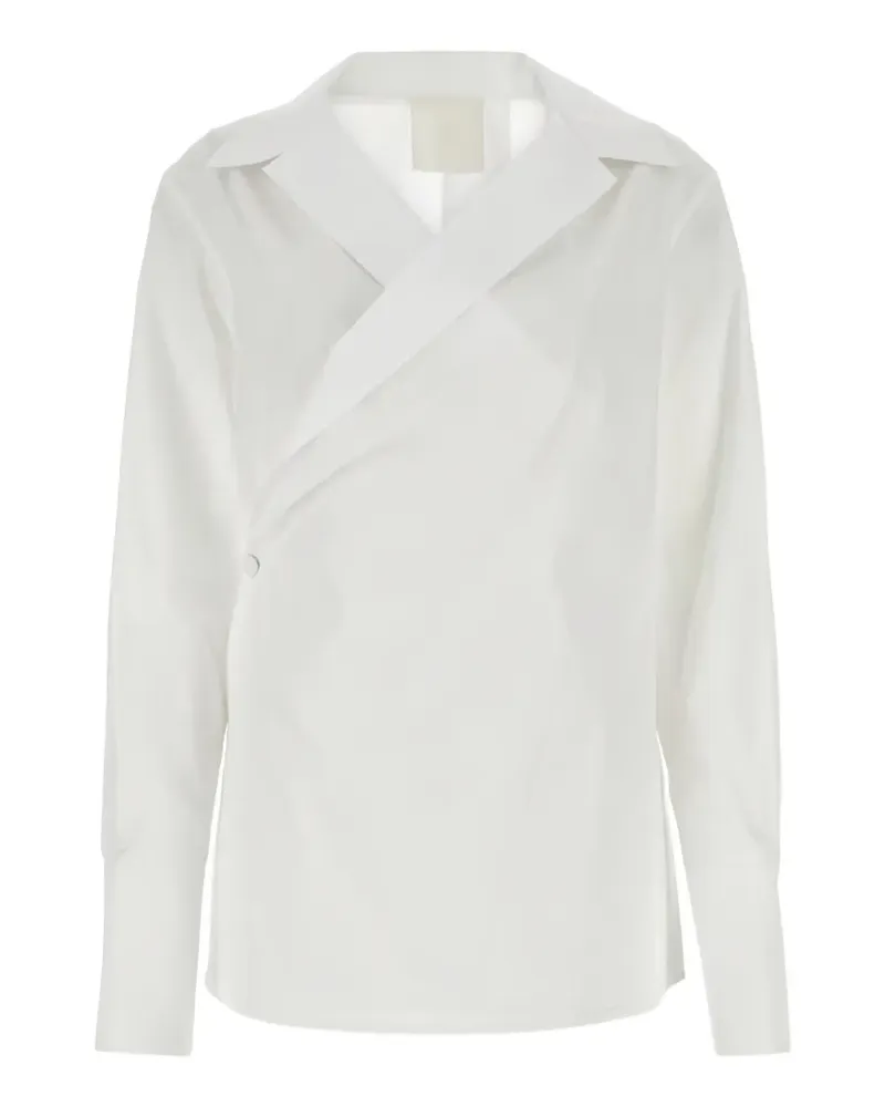 Givenchy Gewickeltes Hemd - Weiß Weiß