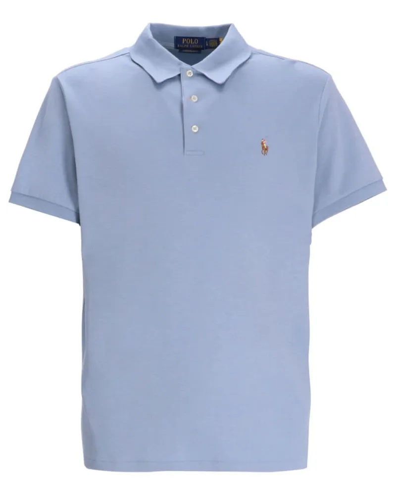 Ralph Lauren Poloshirt mit Logo-Stickerei - Blau Blau