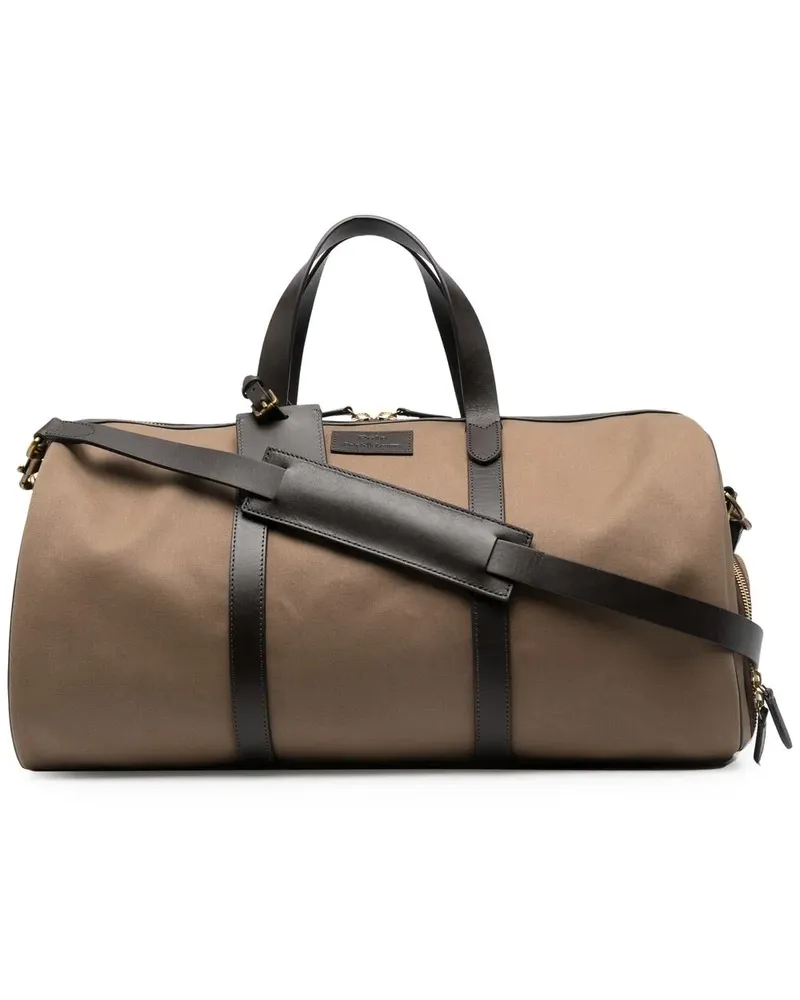 Ralph Lauren Reisetasche mit Logo-Patch - Braun Braun
