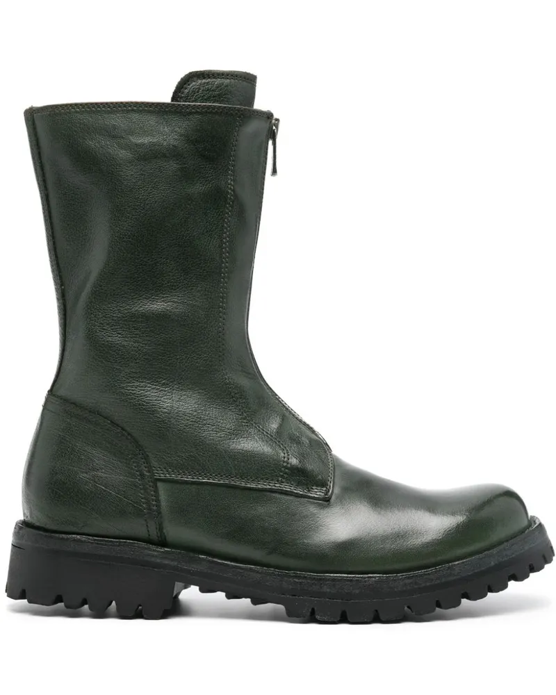Officine Creative Italia Loraine 015 Stiefel mit runder Kappe - Grün Grün