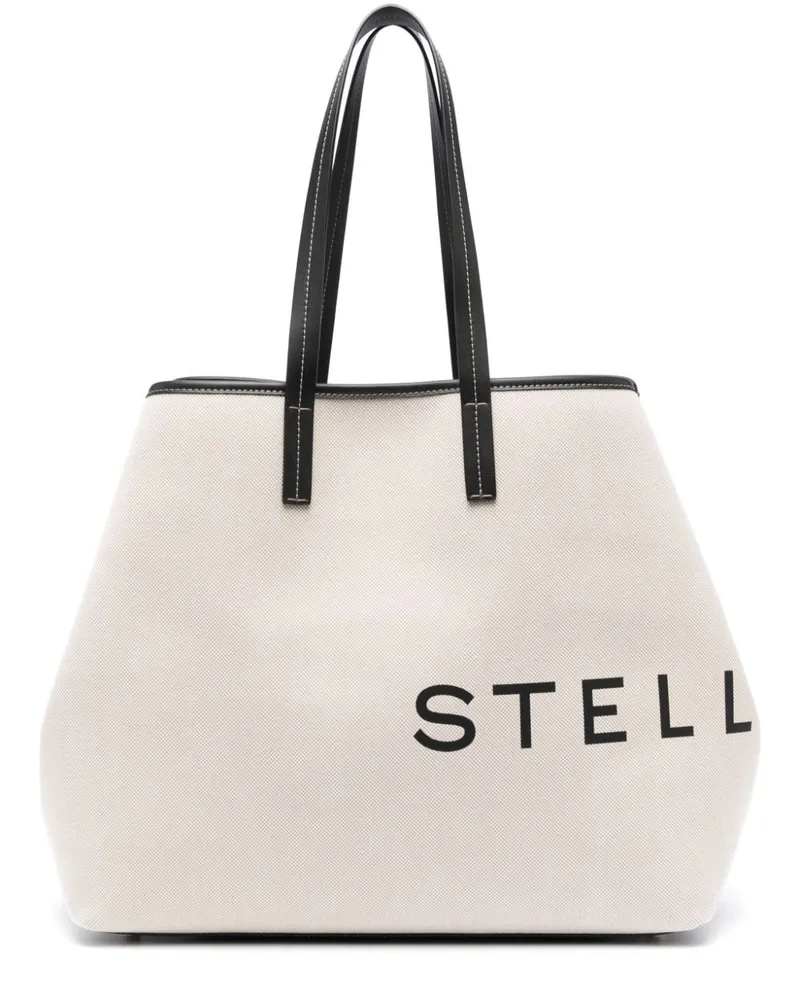Stella McCartney Tasche mit abnehmbarem Portemonnaie - Nude Nude