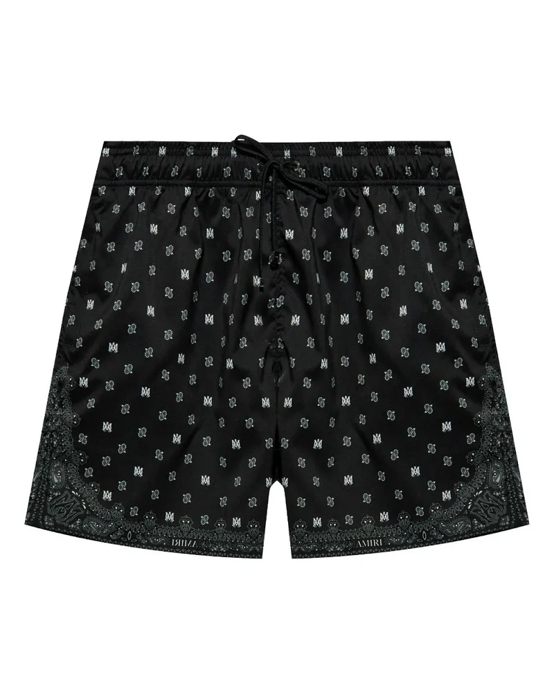 Amiri MA Badeshorts - Schwarz Schwarz