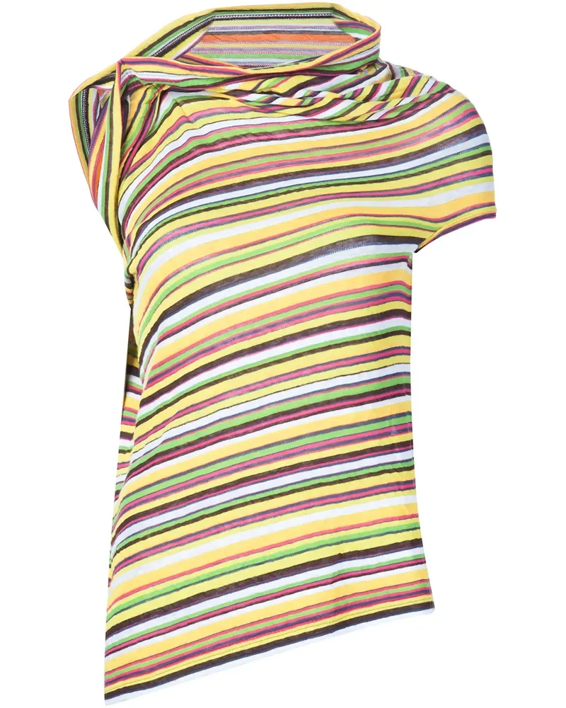 Junya Watanabe Gestreiftes Oberteil - Mehrfarbig Mehrfarbig