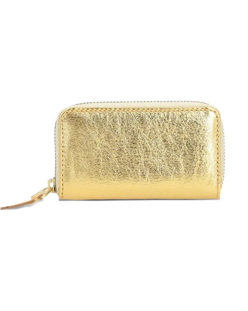 Comme des Garçons Portemonnaie mit Reißverschluss - Gold Gold
