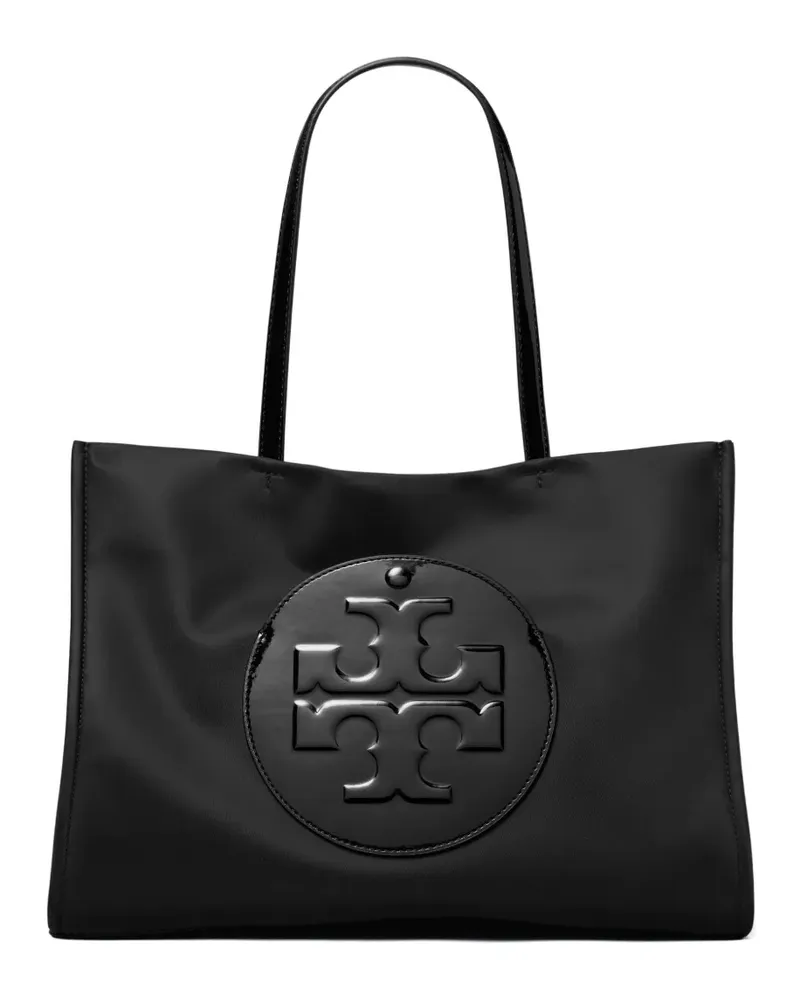 Tory Burch Kleine Ella Handtasche - Schwarz Schwarz