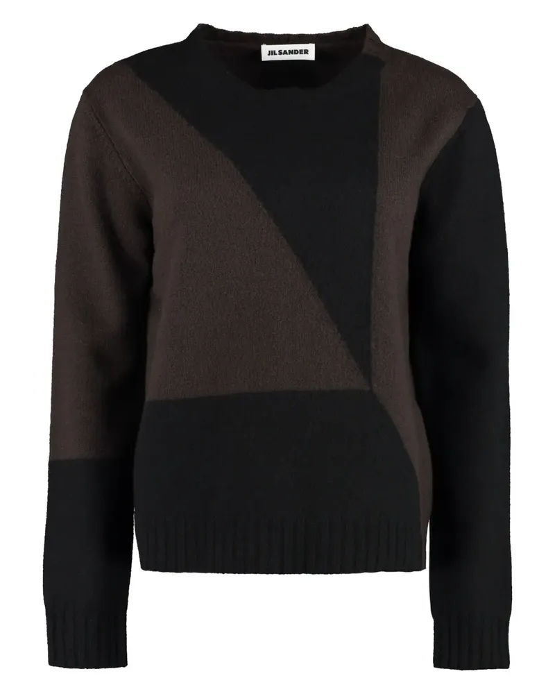 Jil Sander Pullover aus Wolle - Braun Braun